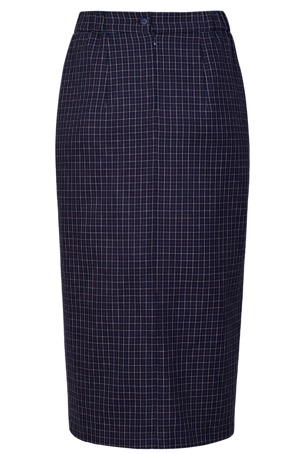 Юбка женская 3884ВП, синяя беж кл #406СБК013884ВП