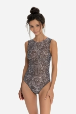 Купальник без рукава "Doodling"