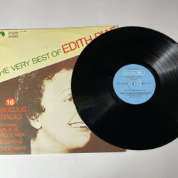 Винтажная виниловая пластинка LP Edith Piaf Эдит Пиаф The Very Best Of (Болгария 1988)