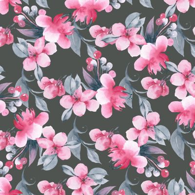 Watercolor blossom