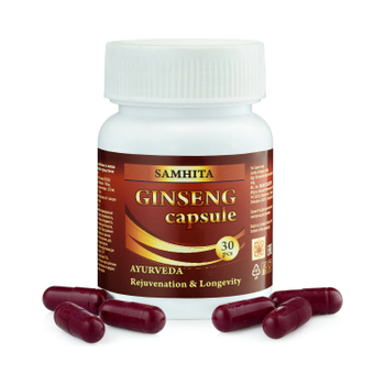 БАД Samhita Женьшень Ginseng 30 капс