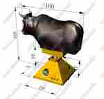 Бык для аттракциона родео "Бык Родео 2" с мягким сиденьем