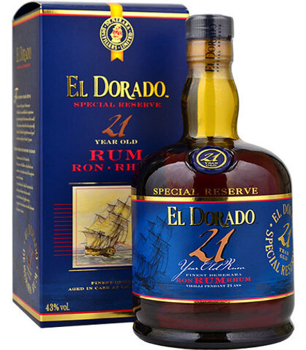Ром El Dorado Special Reserve 21 Years Old, 0.7 л