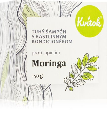 Kvitok Moringa - органический шампунь против перхоти /   50  g  / GTIN 8588006755510