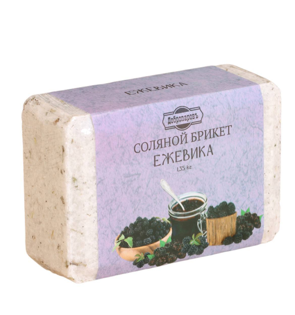 Соляной брикет "Ежевика" 1,35 Добропаровъ 9617382