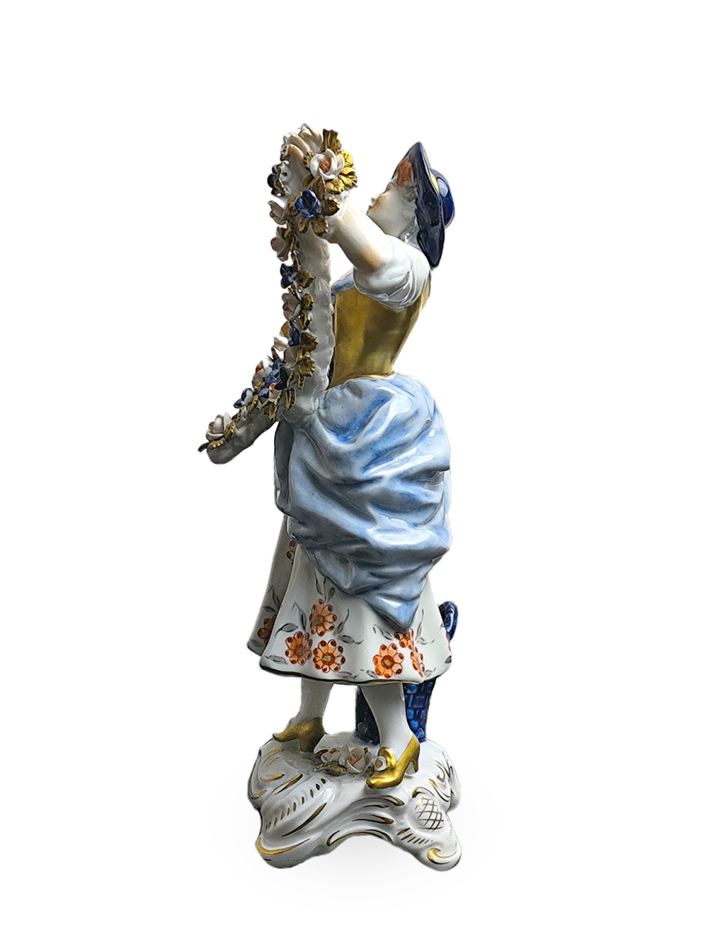 Фарфоровая статуэтка "Продавцы цветов" Kammer, Германия