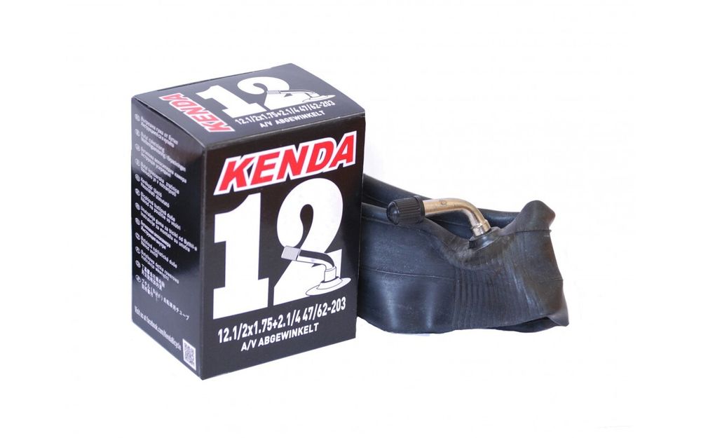 Камера KENDA 12 ниппель авто изогнутый Камера KENDA 12 ниппель авто изогнутый