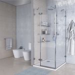 Душевое ограждение AQUATON Lax SQR L 80х80х200