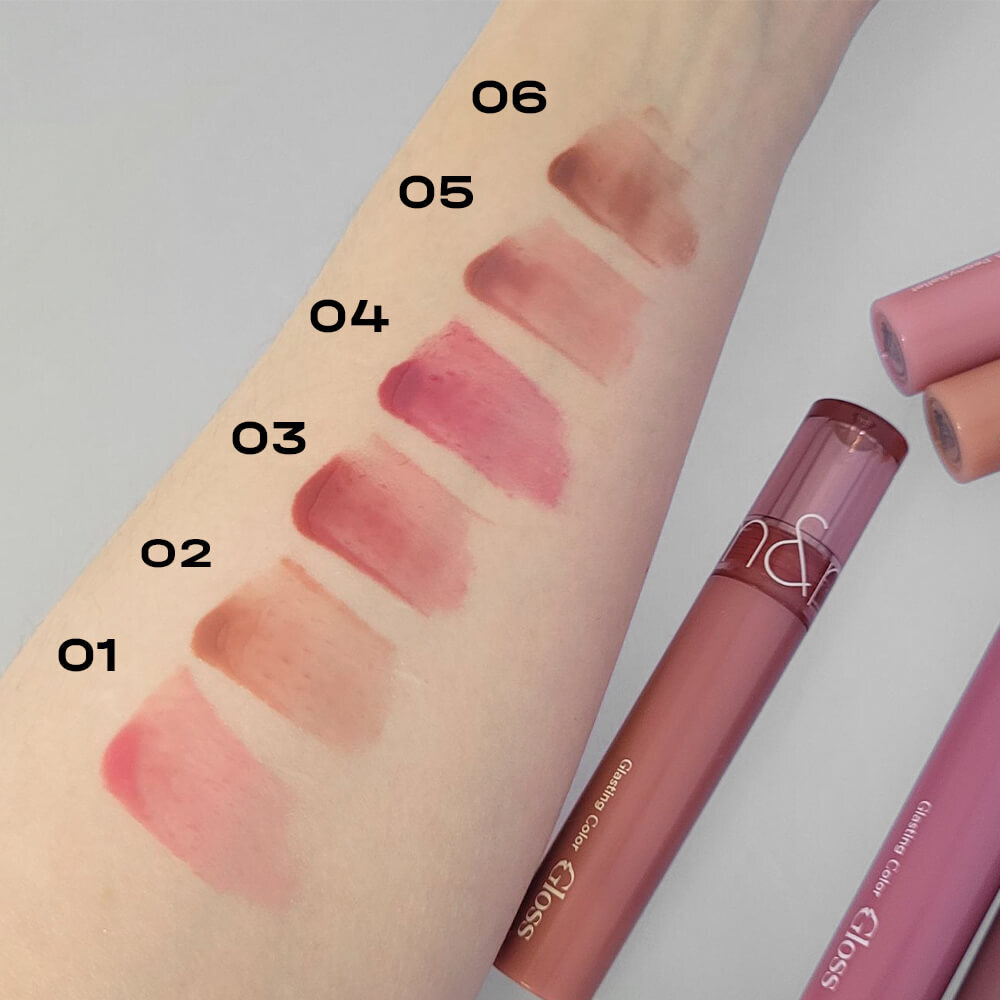 Блеск для губ Rom&nd Glasting Color Gloss Rose Finch 03