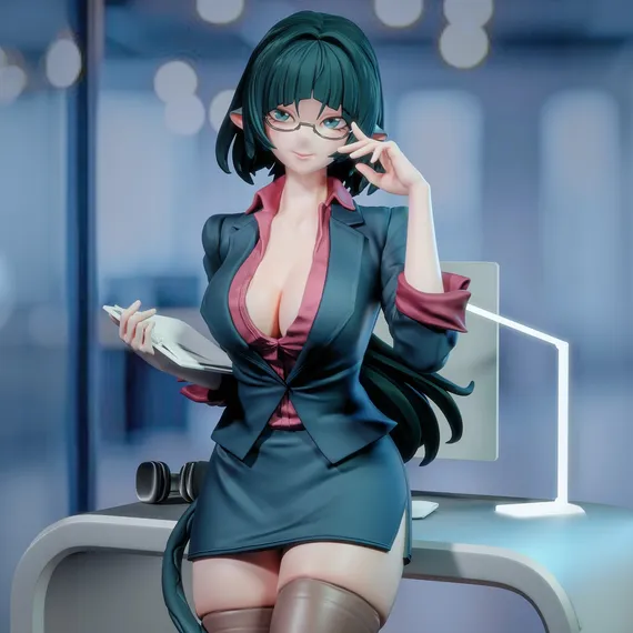 Jane Doe office Lady - Zenless Zone Zero