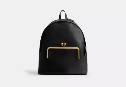 COACH Рюкзак Kisslock Frame Moderna, черный