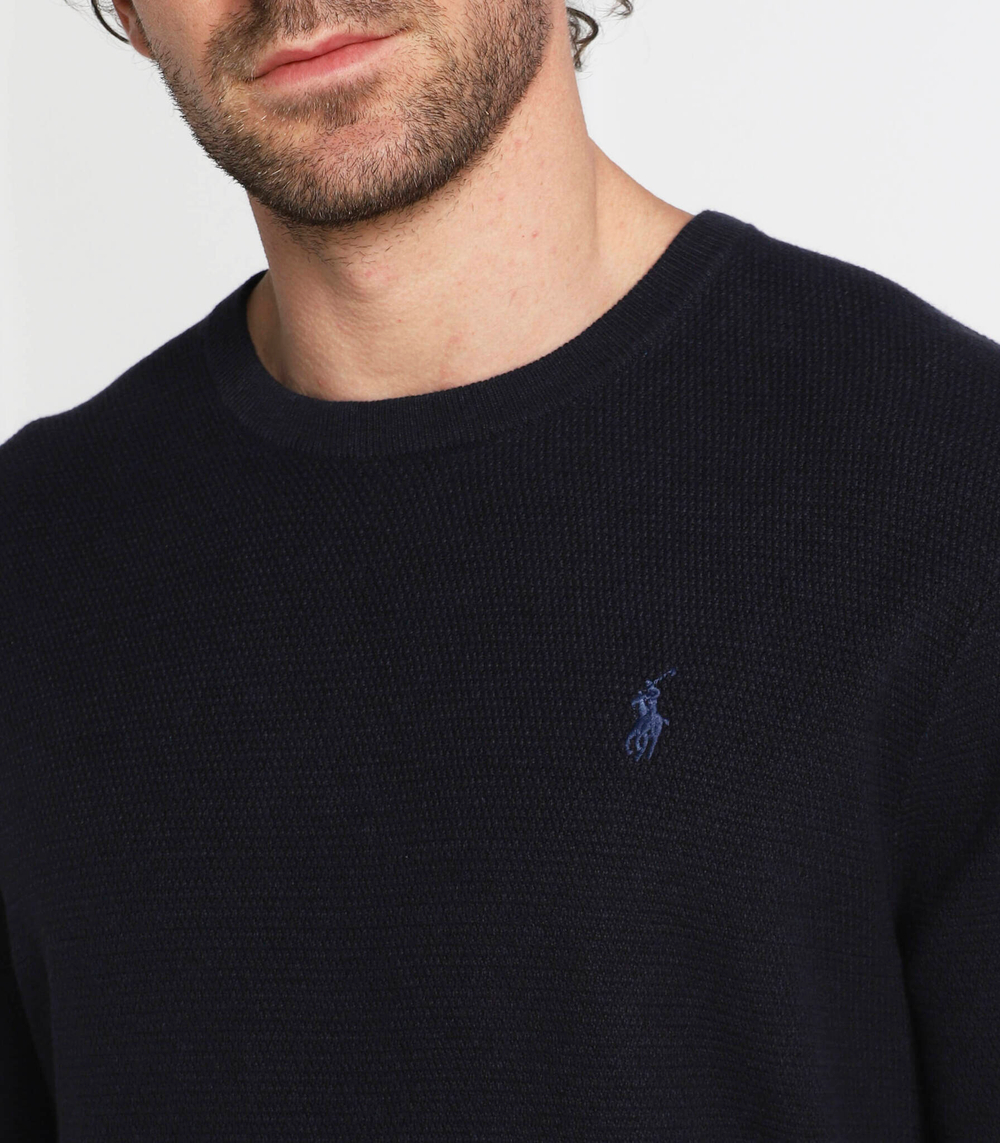 свитер POLO RALPH LAUREN - темно-синий(710876698)
