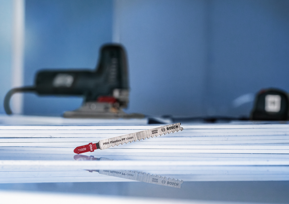 Пилка для лобзика по полипропилену (PP) 100 мм, T102D BOSCH 2608667444