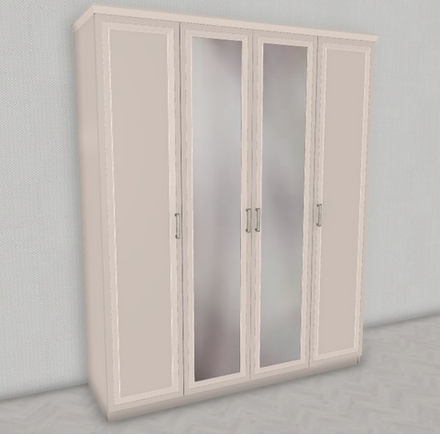 Нонна (Эра) Шкаф четырехдверный
