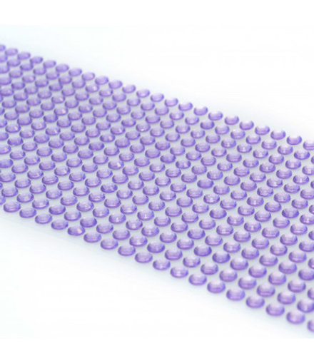 Стразы лиловые 5 мм длинные