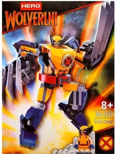Конструктор Марвел Робот Росомаха 141 деталь 1022