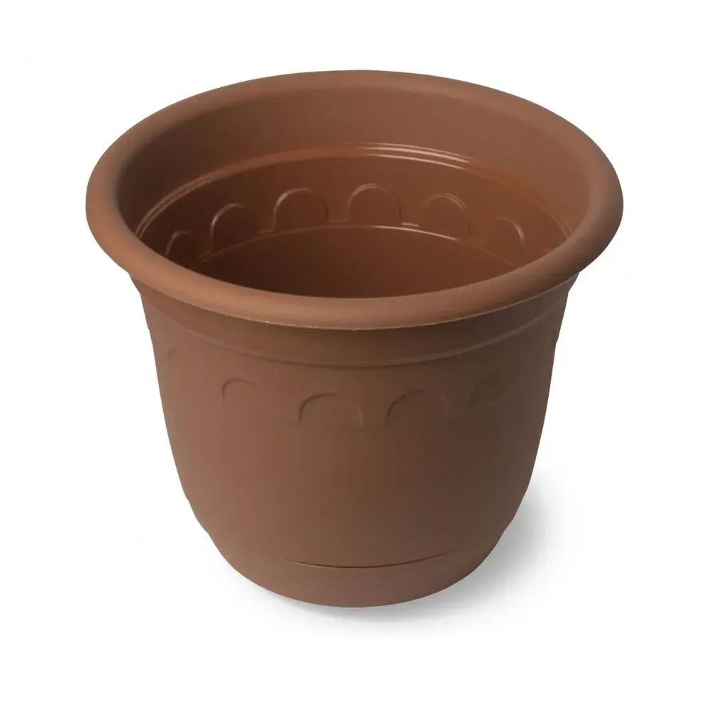 Горшок Колывань 1.8л д18см терракот с поддоном (комплект 28 шт)