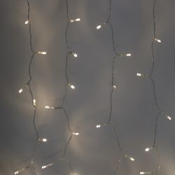 Садовая гирлянда ЭРА ERASF22-41 на солнечной батарее Занавес 1,5*1,5 метра, 192 LED