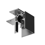 Угол для накладного магнитного шинопровода Maytoni Gravity TRX010CL-21B