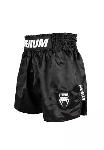 Шорты тайские Venum Classic Evo Black/White