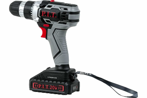 Аккумуляторная дрель-шуруповерт P.I.T. 20 В, 1.5 Ач PSR18-D3