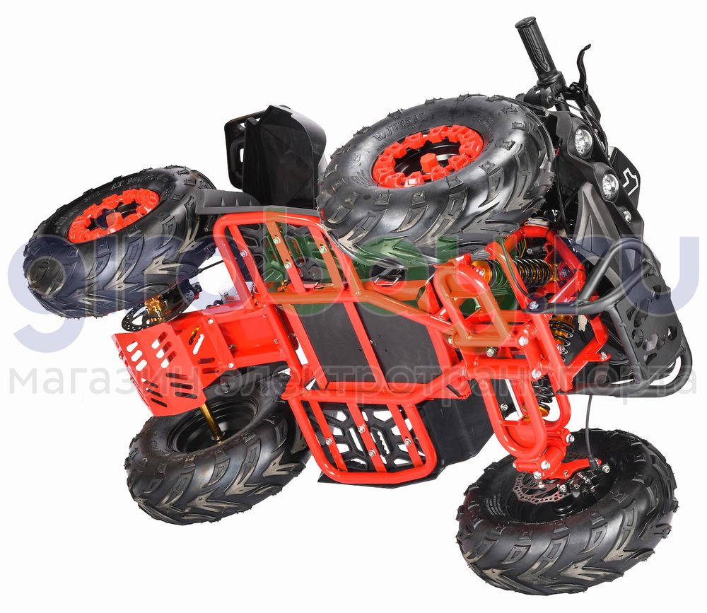 Электроквадроцикл WHITE SIBERIA SNEG R 1500w (48V/12Ah 0.15) 0.2 фото 13 фото №15