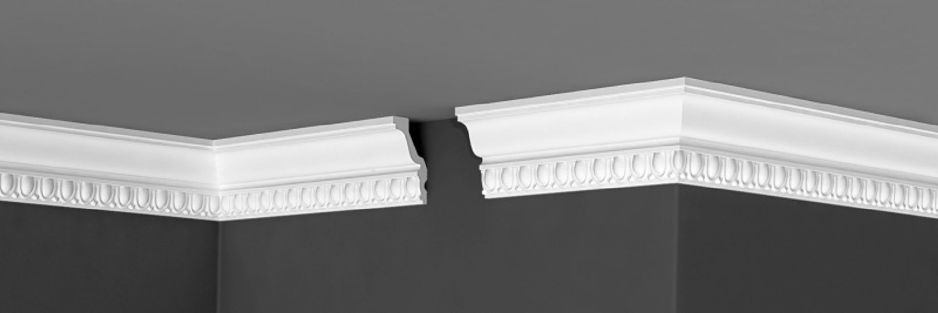 Плинтус потолочный Де-Багет Декор ДП 03/80