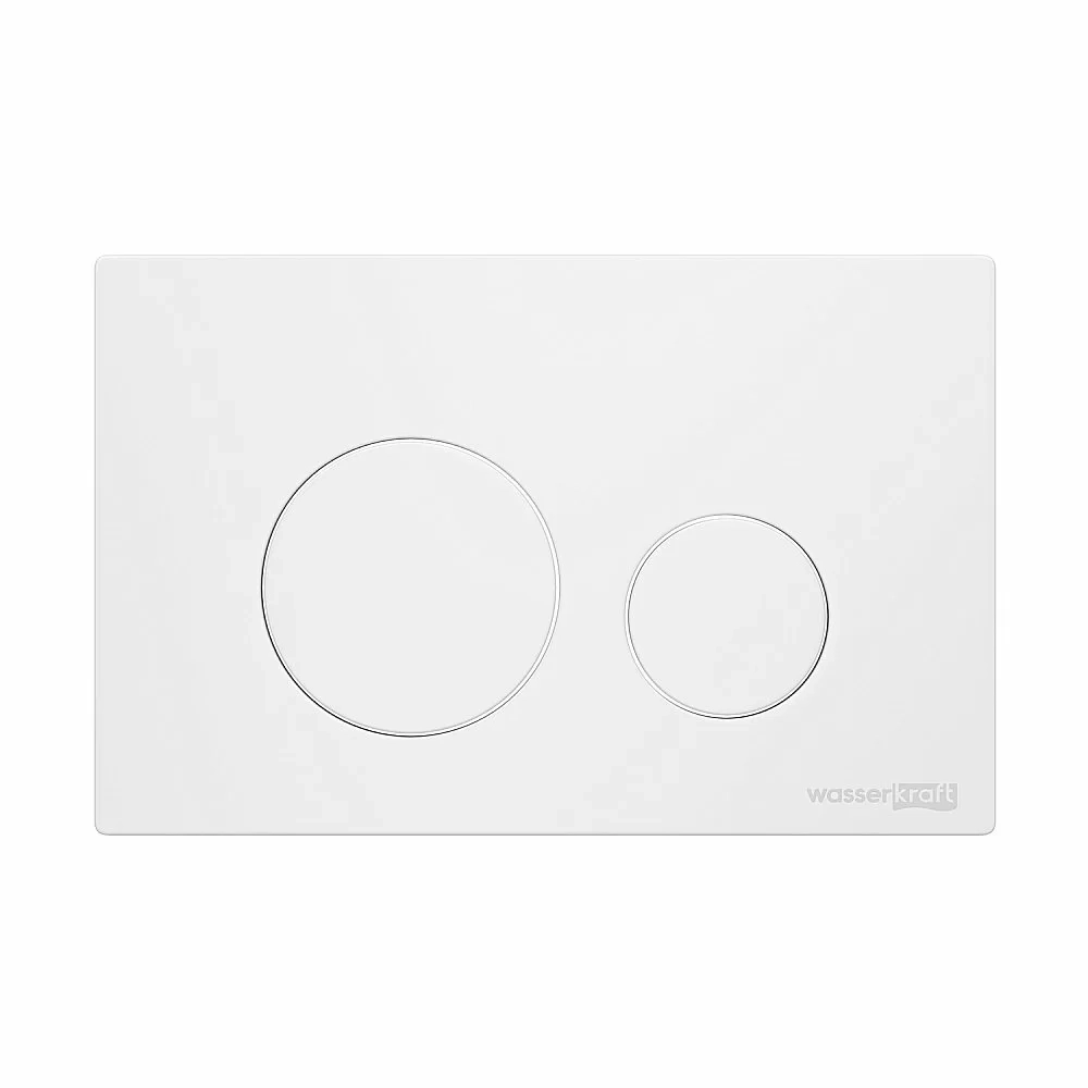 Инсталляция для унитаза WasserKraft Glan 66TLT.010.ME.BL.WM02 с белой матовой кнопкой