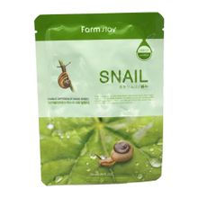 Farmstay Тканевая маска Visible Difference Mask Sheet Snail с экстрактом улитки, 23 мл
