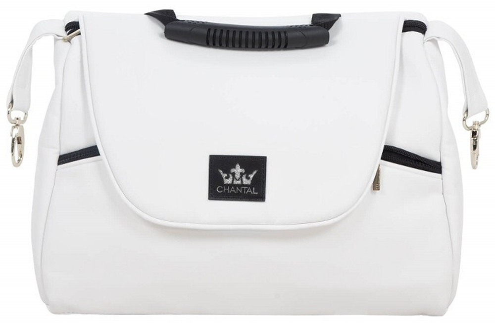 Детская коляска Adamex Chantal Star Collection 2 в 1 STAR105 белый+серебряный