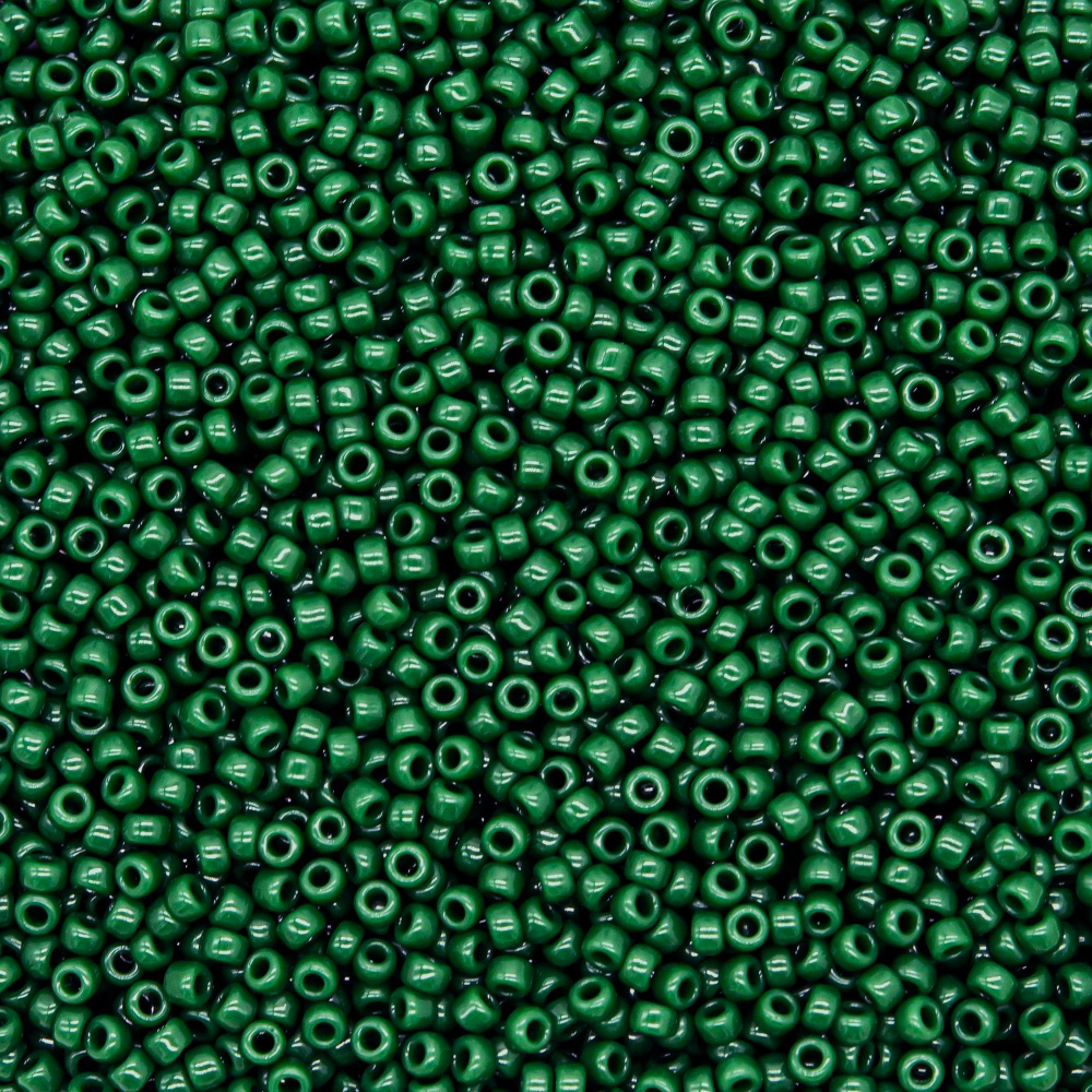 Японский бисер TOHO Round 15/0 (№47H), непрозрачный глянцевый