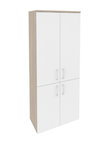 Шкаф для документов высокий широкий с 2 комплектами дверей Onix