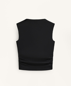 Oysho Спортивный топ Comfortlux, черный