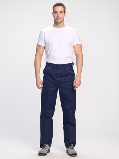 Брюки ИТР (тк.Смесовая,210), т.синий