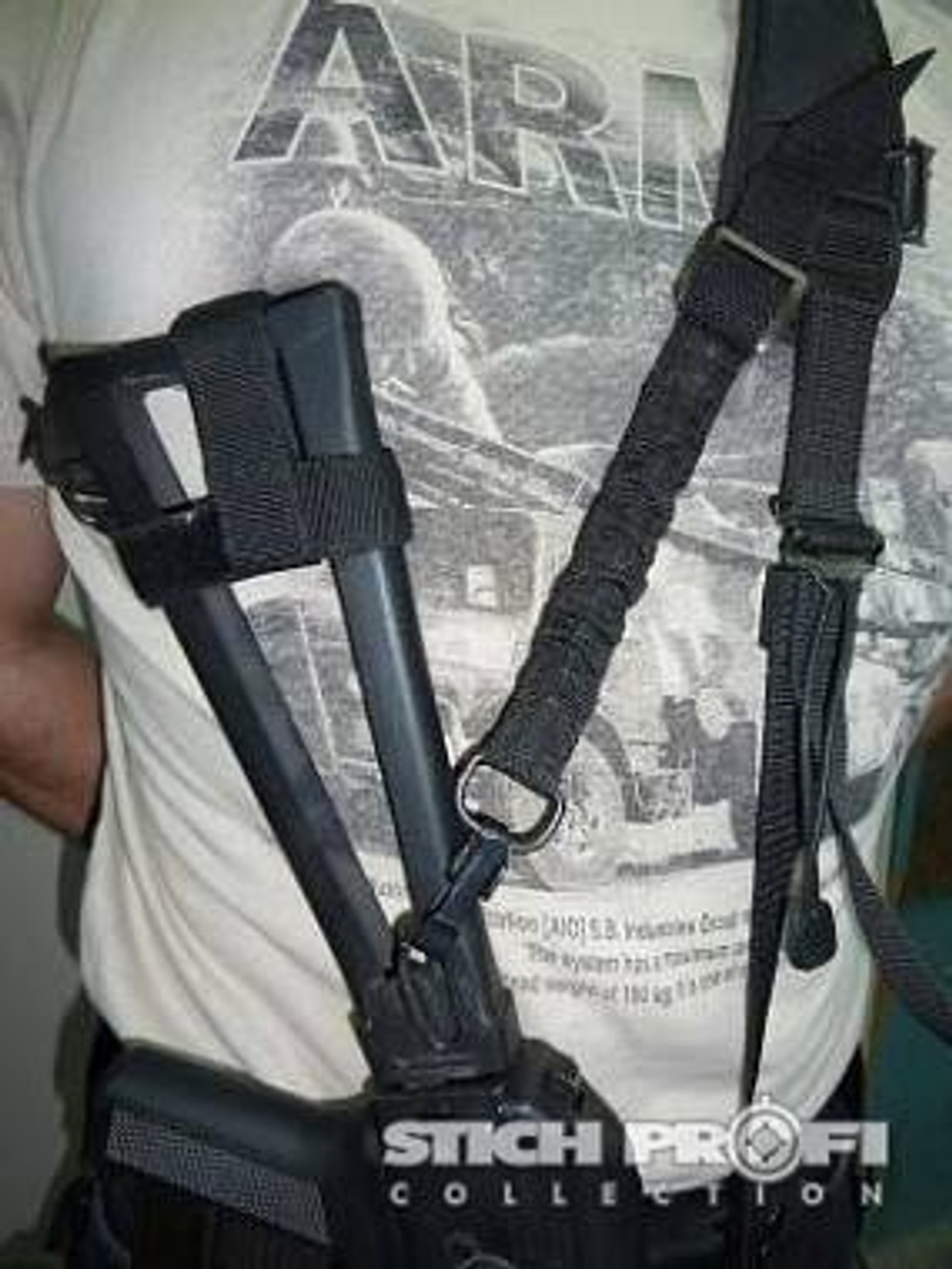 Ремень тактический 3-х точечный №2 оливковый Stich Profi