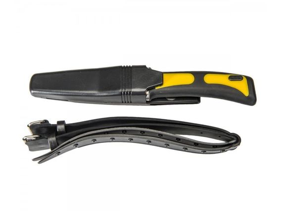 Нож Sargan Crast Желтый Черные ножны