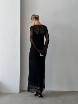 Комплект MOANA с чёрной комбинацией, чёрный