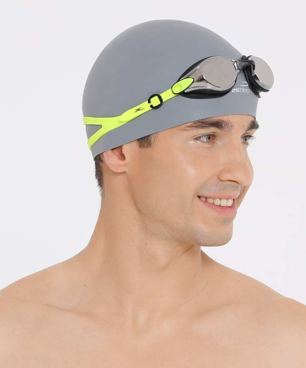 Очки для плавания Load Mirror Black/Lime