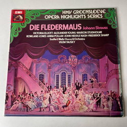 Винтажная виниловая пластинка LP Sadler's Wells Chorus And Orchestra, Vilem Tausky, Johann Strauss Штраус Die Fledermaus Летучая Мышь (Англия 1979)