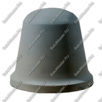 СТОЛБ БЕТОННЫЙ, КРУГЛЫЙ, ОКРАШЕННЫЙ