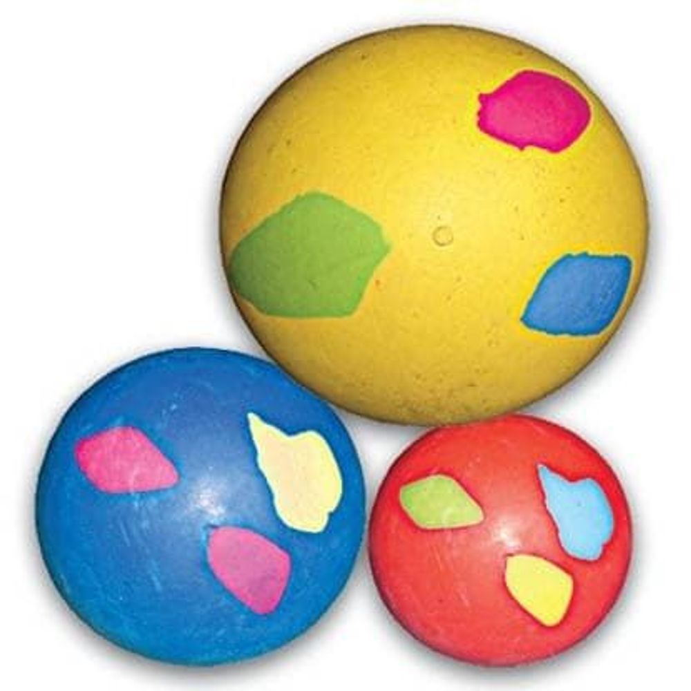 Игрушка резиновая "Мяч" разноцветный 5 см G2-90