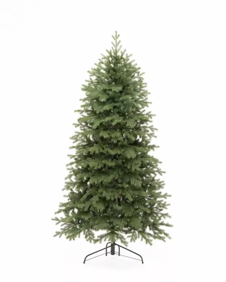 Искусственная елка пристенно-угловая Графская Премиум 210 см., Литая хвоя+ПВХ, ЕлкиТорг (69210)