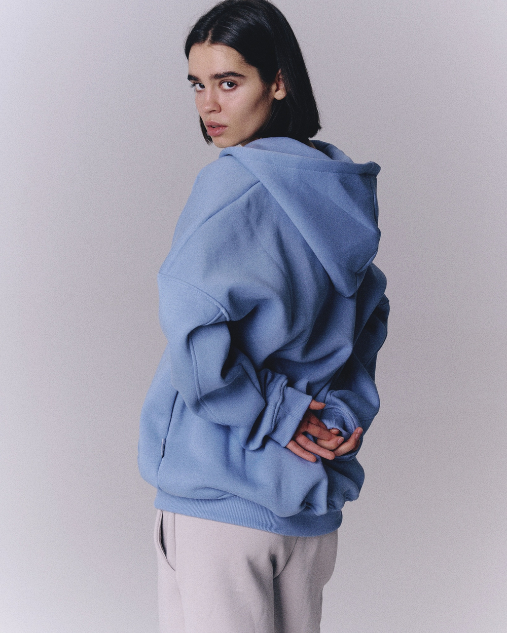 Zip-Up Hoodie Country Blue