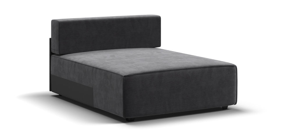 Босс Софт Модуль оттоманка Вельвет Корд графит