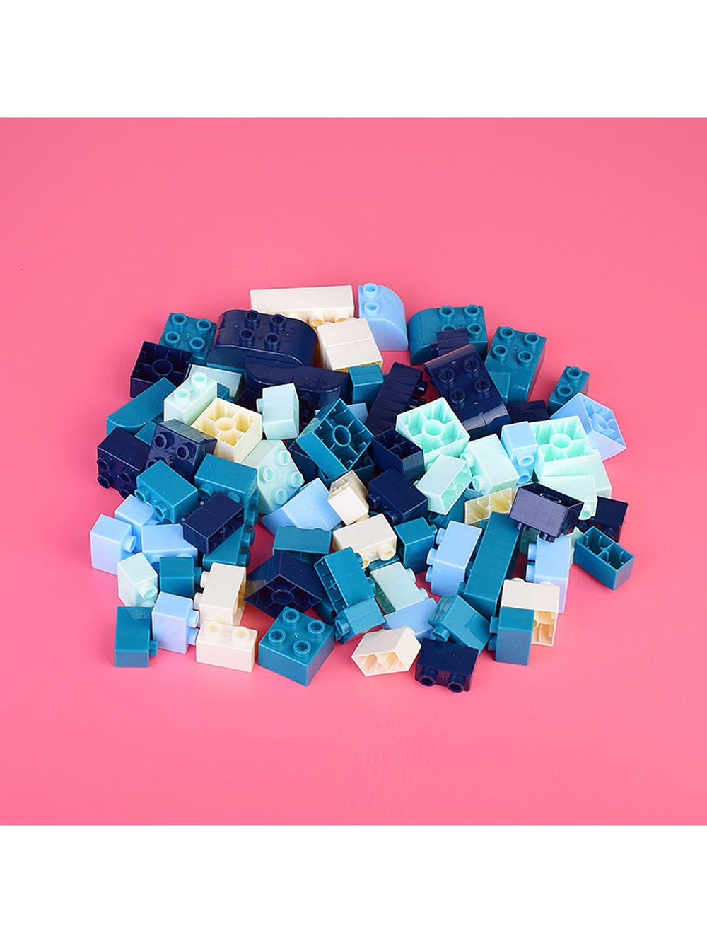 Конструктор блочный в чемодане для малышей 93 деталей (8619-2)