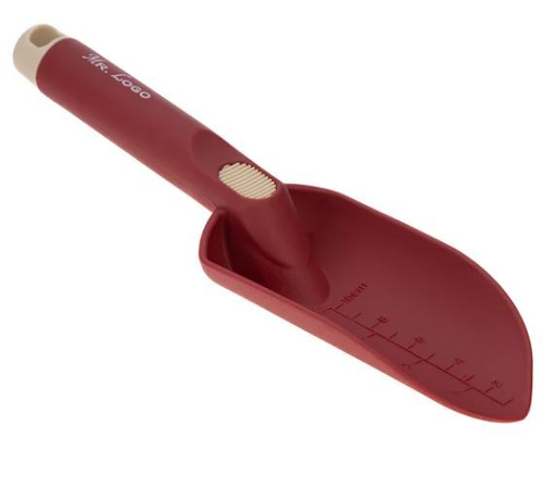 Совок садовый посадочный с мерной шкалой пластиковый  (РА+GF)    Mr.Logo /17571