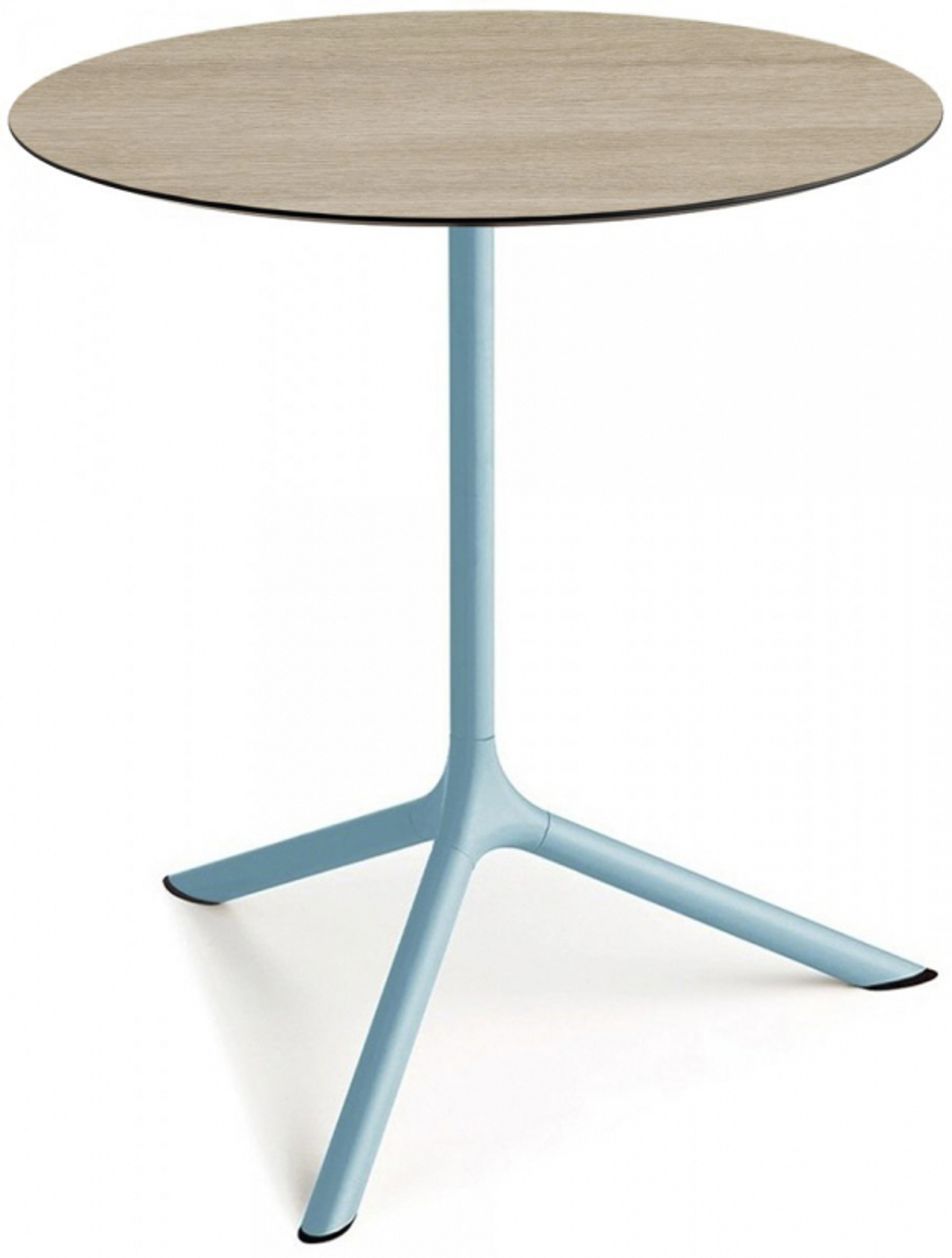 Стол ламинированный обеденный Scab Design Tripe Maxi, голубой, состаренный дуб тортора