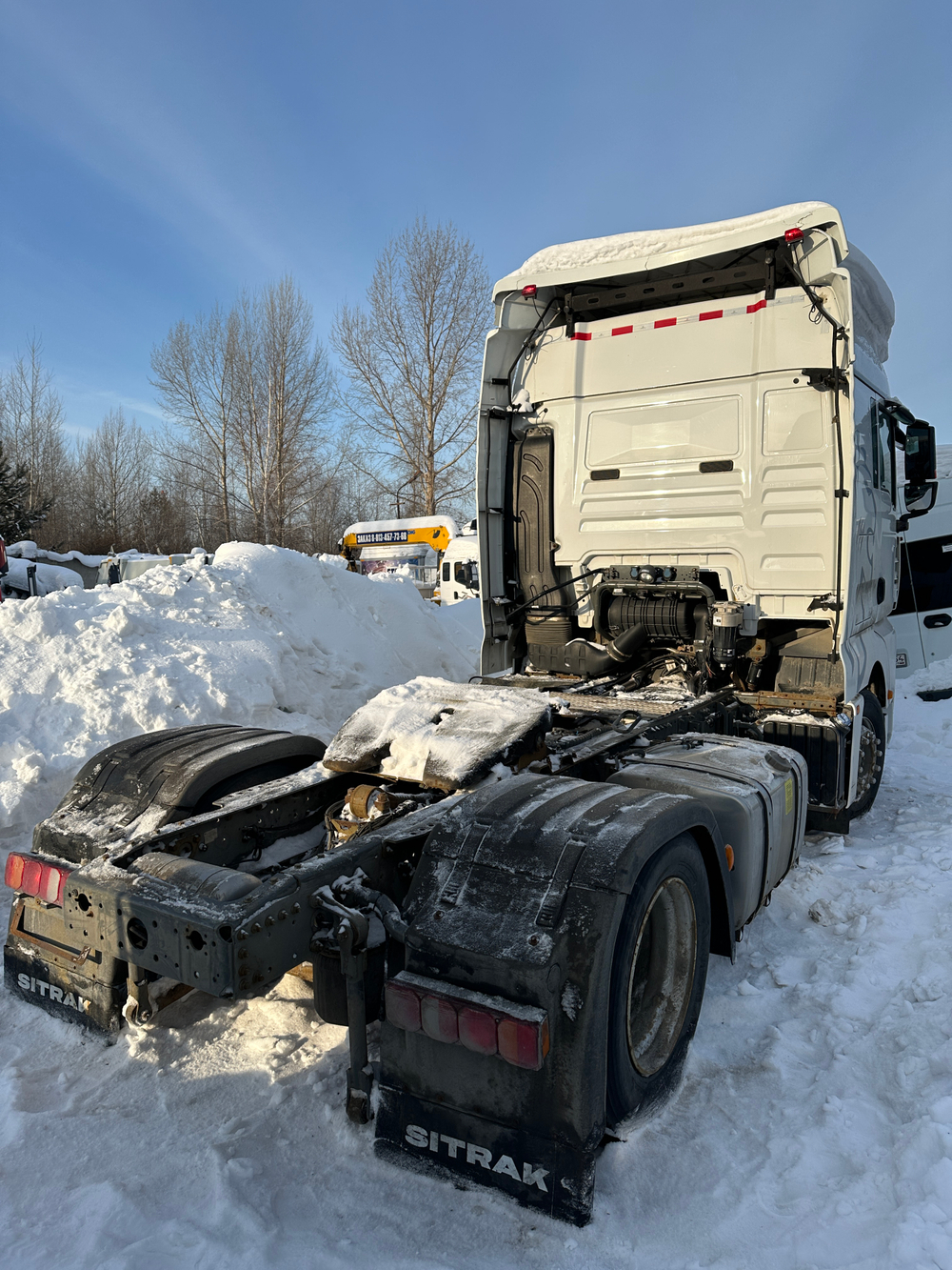 SITRAK C7H 4x2 Седельный тягач ZZ4186V391HE (Дизельный, 12,4 л, 480 л.с., AT)