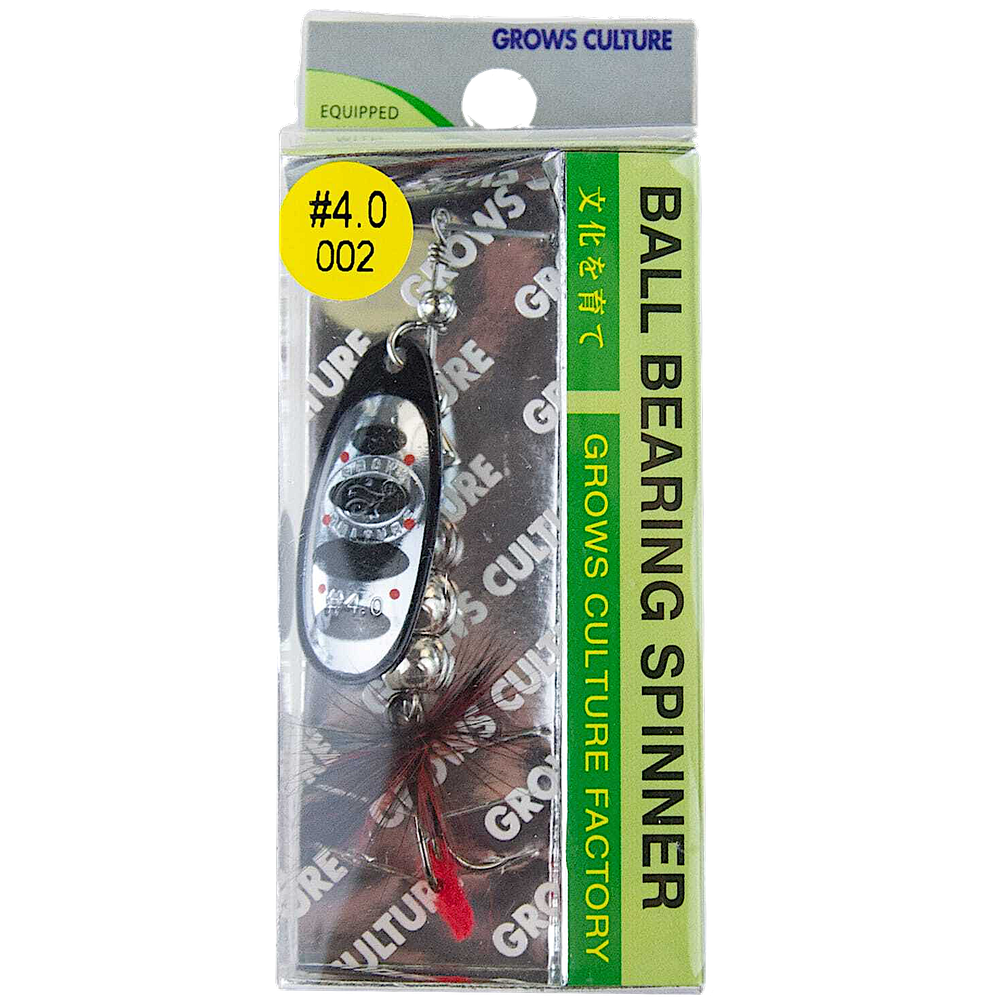 Блесна вращ. Grows Culture Ball Concept №4 BT01 11.5г 40мм 1шт сердечник наборный (Ball Bearing spinner) -