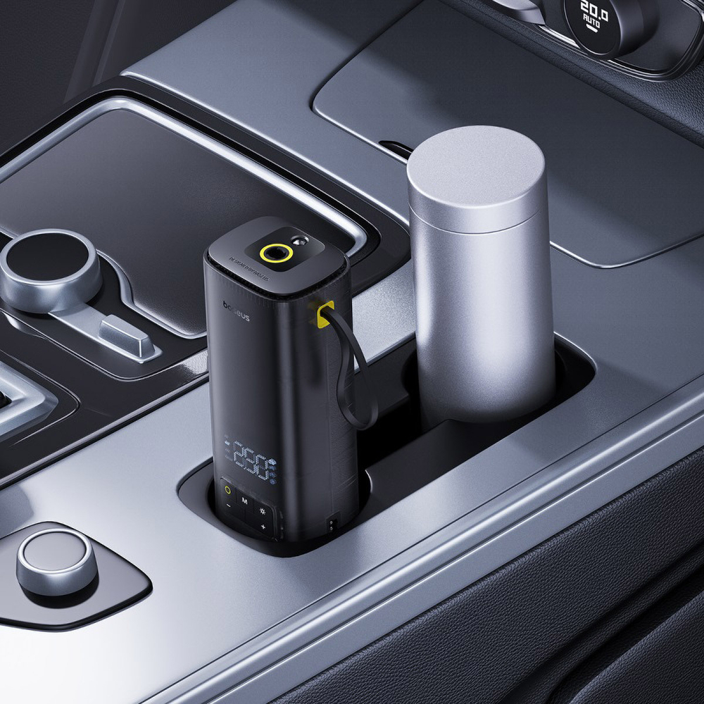 Автомобильный насос Baseus SuperMini Mega Series Double Cylinder Air Inflator